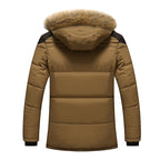 Autumn and winter youth casual long-sleeved men's winter clothing plus velvet cotton jacket Korean version of the jacket cotton clothes