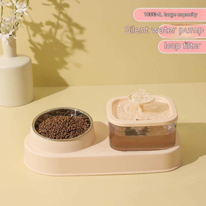 Pet Smart Water Dispenser Dry Wet Separation Automatic