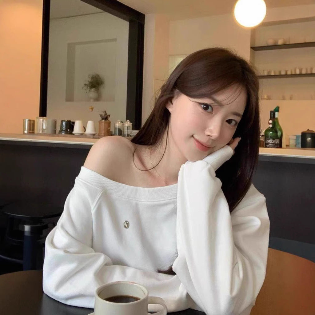 👚 Suéter de Lana Chic | Hombro Caído y Actitud Suelta