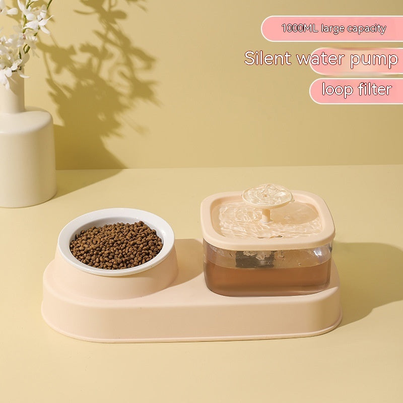 Pet Smart Water Dispenser Dry Wet Separation Automatic