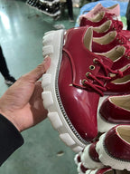 Zapatos Oxford 'Plataforma con Carácter' | Tacón Grueso