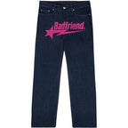 👖 Jeans Rectos 'Relajados y Rebeldes' | Denim Elástico