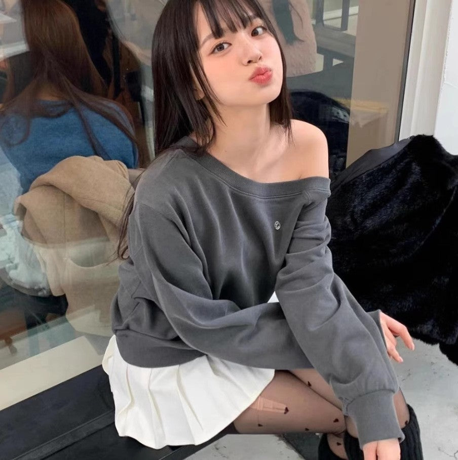 👚 Suéter de Lana Chic | Hombro Caído y Actitud Suelta