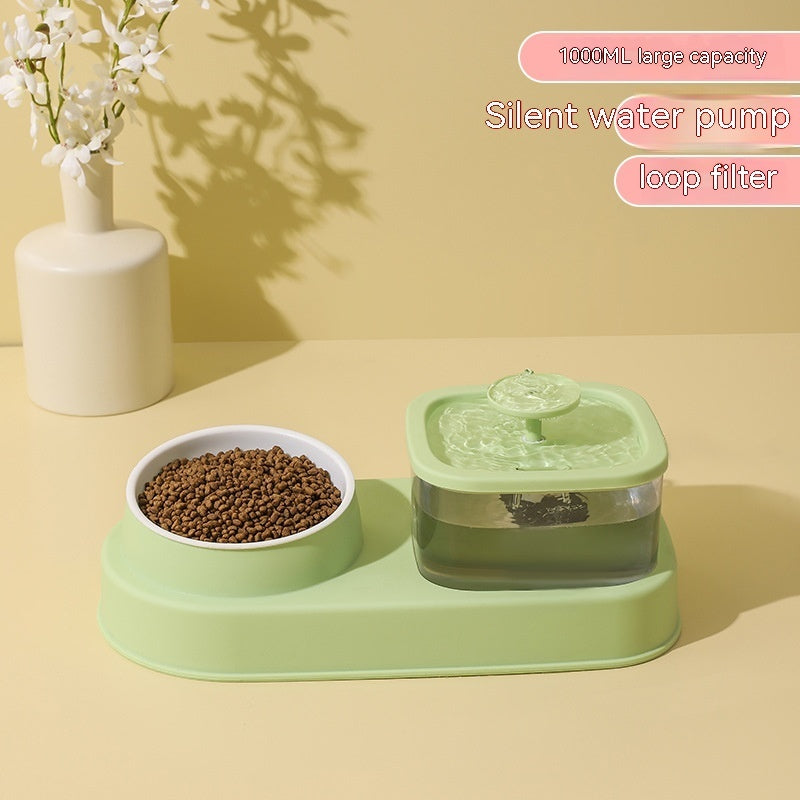 Pet Smart Water Dispenser Dry Wet Separation Automatic