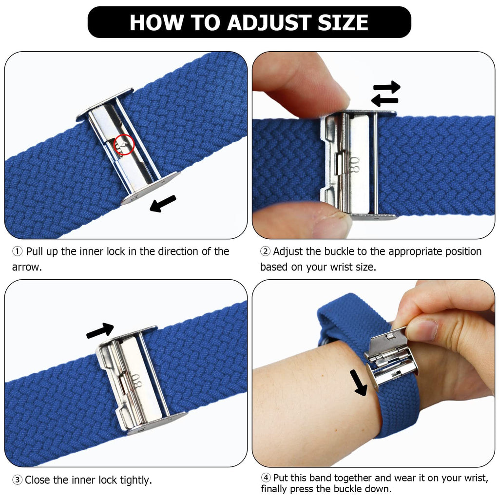 ⌚ Correa Trenzada 'Comodidad Imparable' | Apple Watch Series 1-9 & SE