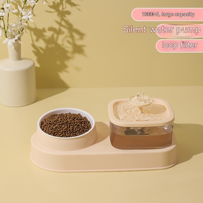 Pet Smart Water Dispenser Dry Wet Separation Automatic