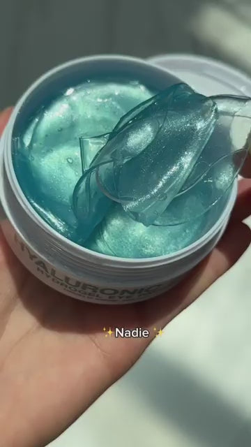 pack de 120 pares de parches para los ojos, ácido hialurónico, oro, algas marinas y pepino, leche hidratante, mascarilla de Gel de colágeno de cristal hidratante para ojos