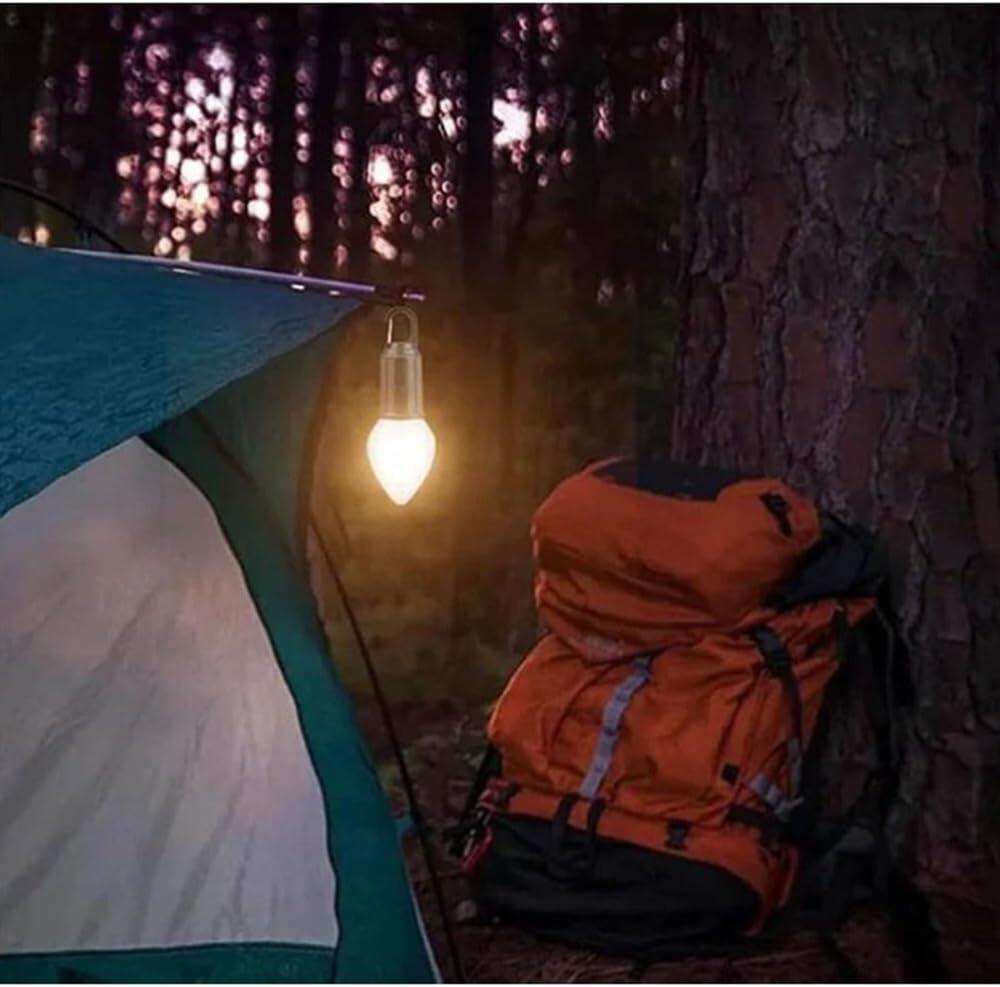 Bombilla Tipo C ideal para camping  - Foco Resistente al Agua IPX4, Ideal para Camping y Decoración