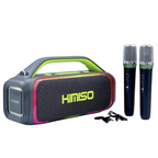 Altavoz Bluetooth 60W con 2 Micrófonos Integrados – Potencia y Diversión en Cada Fiesta