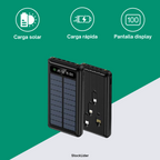 Powerbank con carga solar