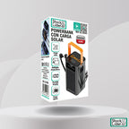 Powerbank con carga solar