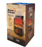 Calefactor Eléctrico Portátil Enchufable 1000W 110-220V con Mando a Distancia – Calor Instantáneo y Seguro