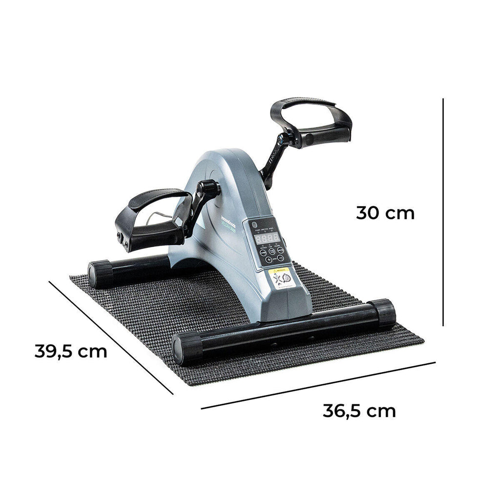 Pedaleador Eléctrico Asistido para Piernas y Brazos con Esterilla y Mando Velora 3000 InnovaGoods