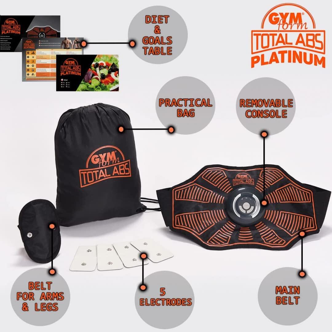 Cinturón de electroestimulación muscular