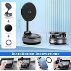 Soporte Magnético con Succión al Vacío 🚙