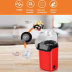 Máquina para palomitas eléctrica