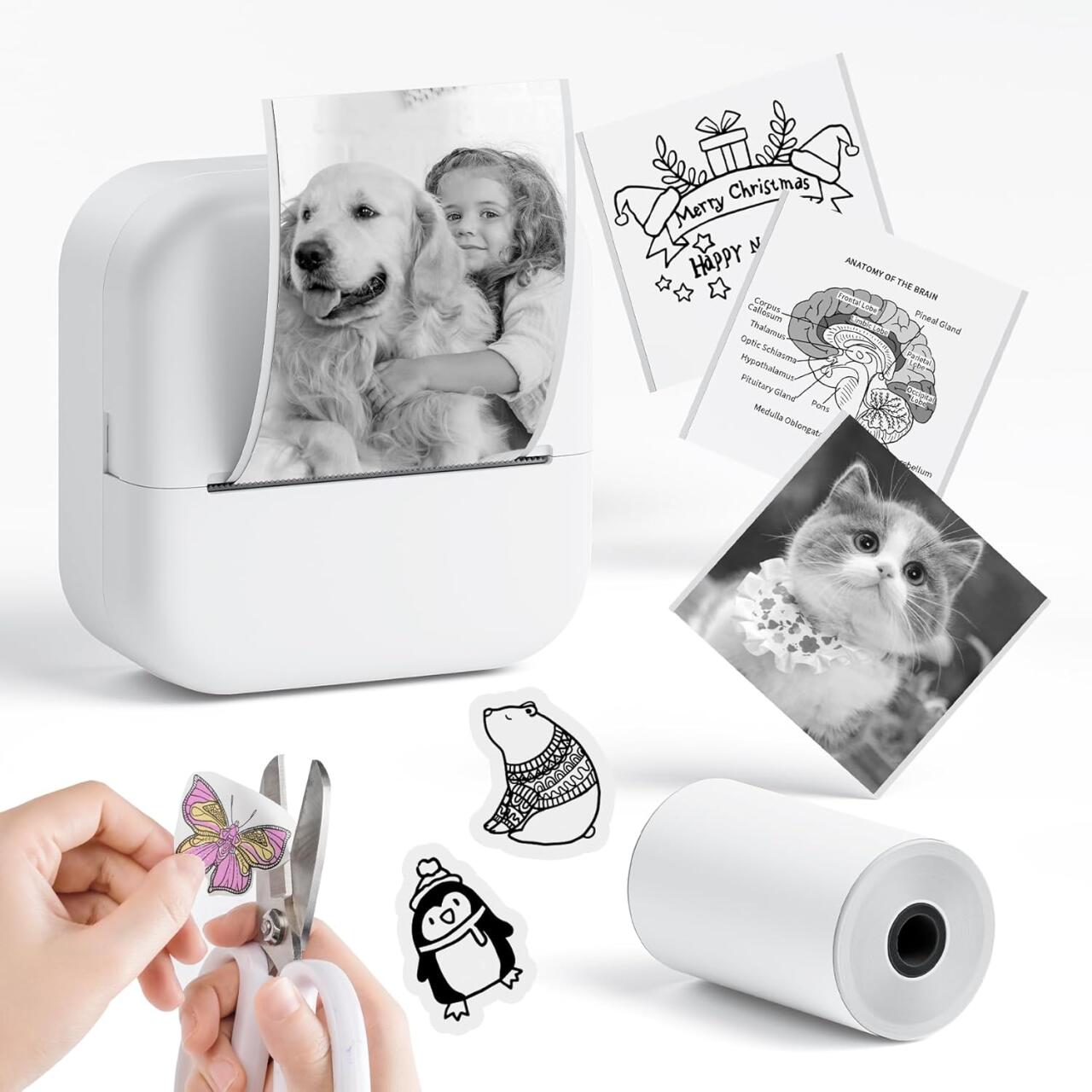 M2 Mini Impresora Térmica Portátil Bluetooth & WiFi – Imprime Donde Quieras 🖨️📱