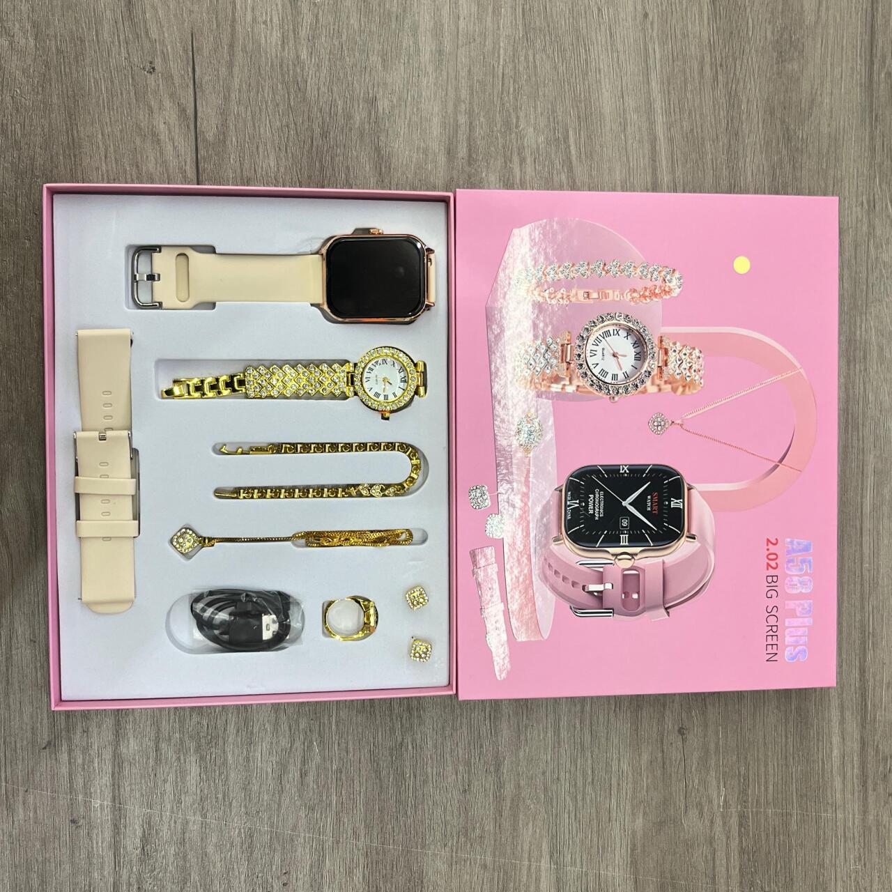 Set SmartWatch Lady (reloj inteligente)