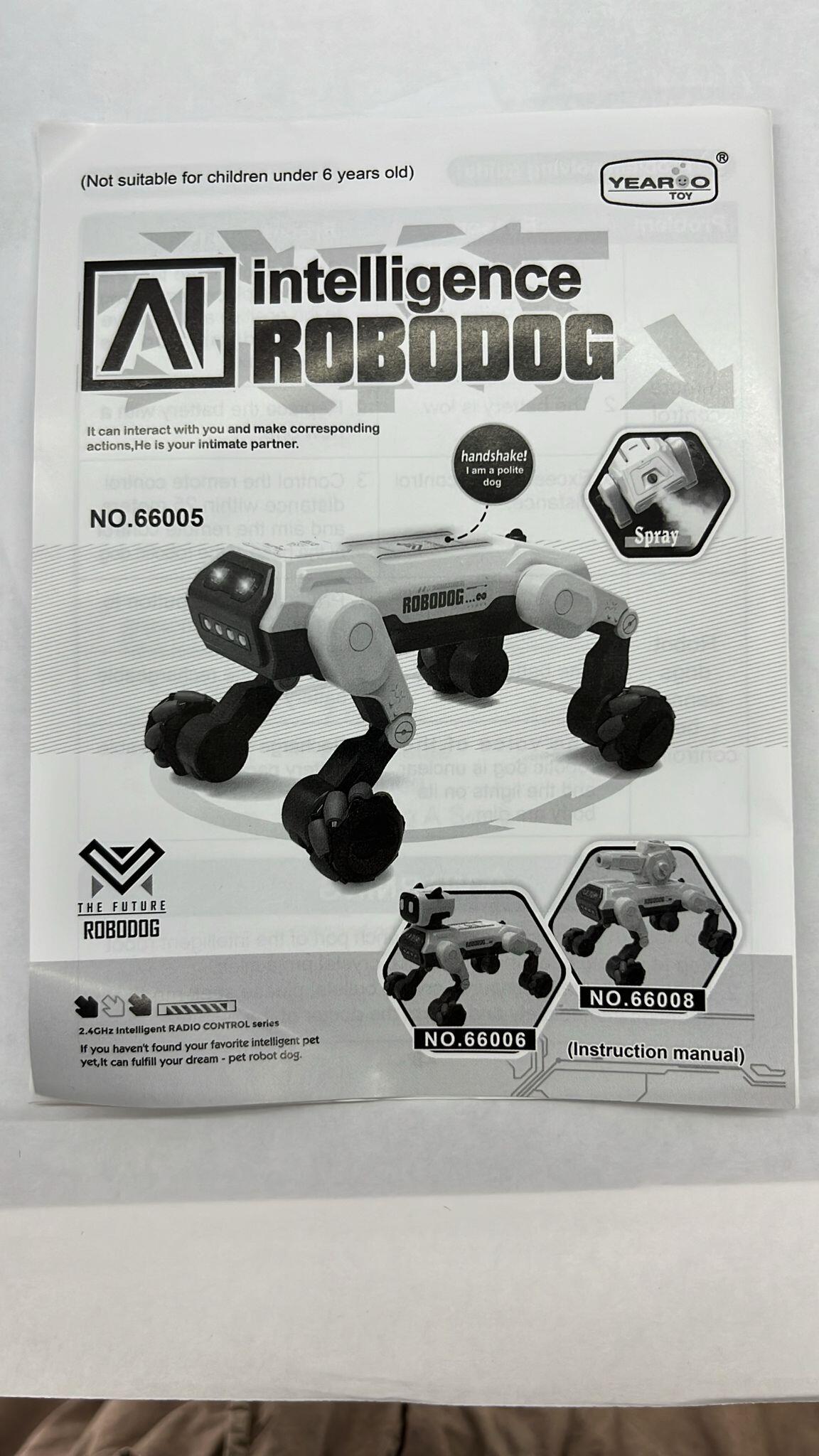 Perro Robot Inteligente Interactivo – Responde a Preguntas y al Tacto