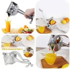 Exprimidor Manual de Limones en Acero Inoxidable