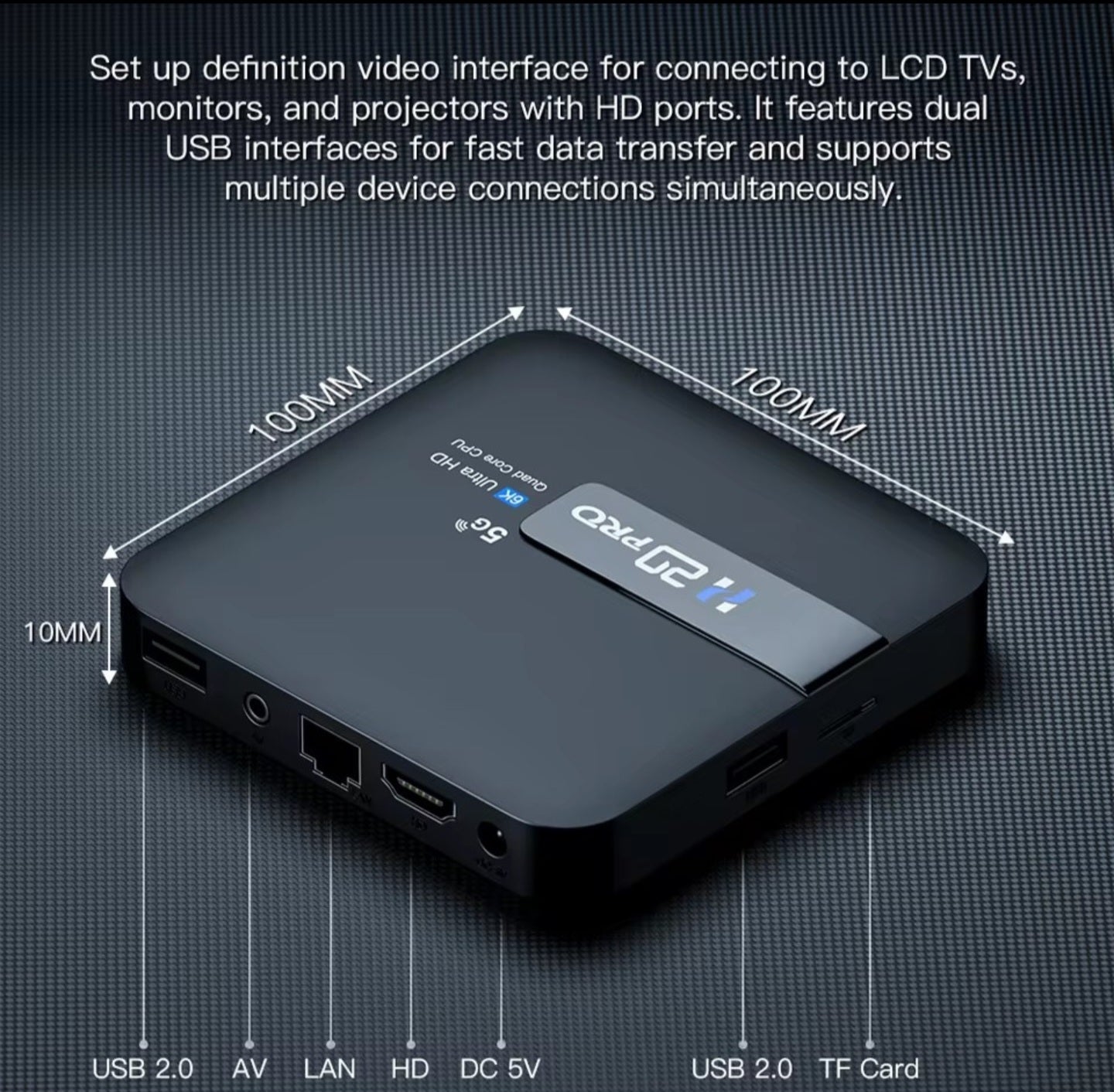 TV Box H20 PRO